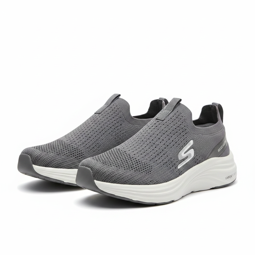 Skechers Vapor Foam Slip-On Sneaker Charcoal - Ghost Mannequin