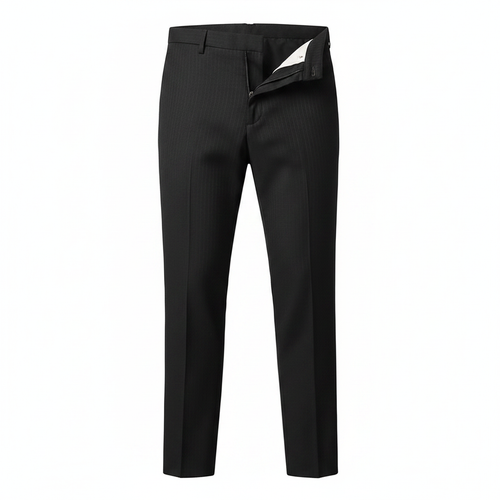 Men's Slim Black Trousers – Ghost Mannequin