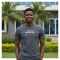 Yalla Shabaab Graphic Tee – Front Model View