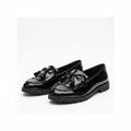 Layinka Store Black Patent Tassel Loafers – Catalog Shot