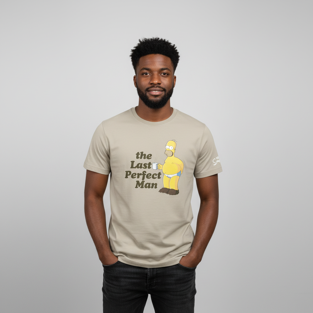 Last Perfect Man Graphic Tee – Front Model