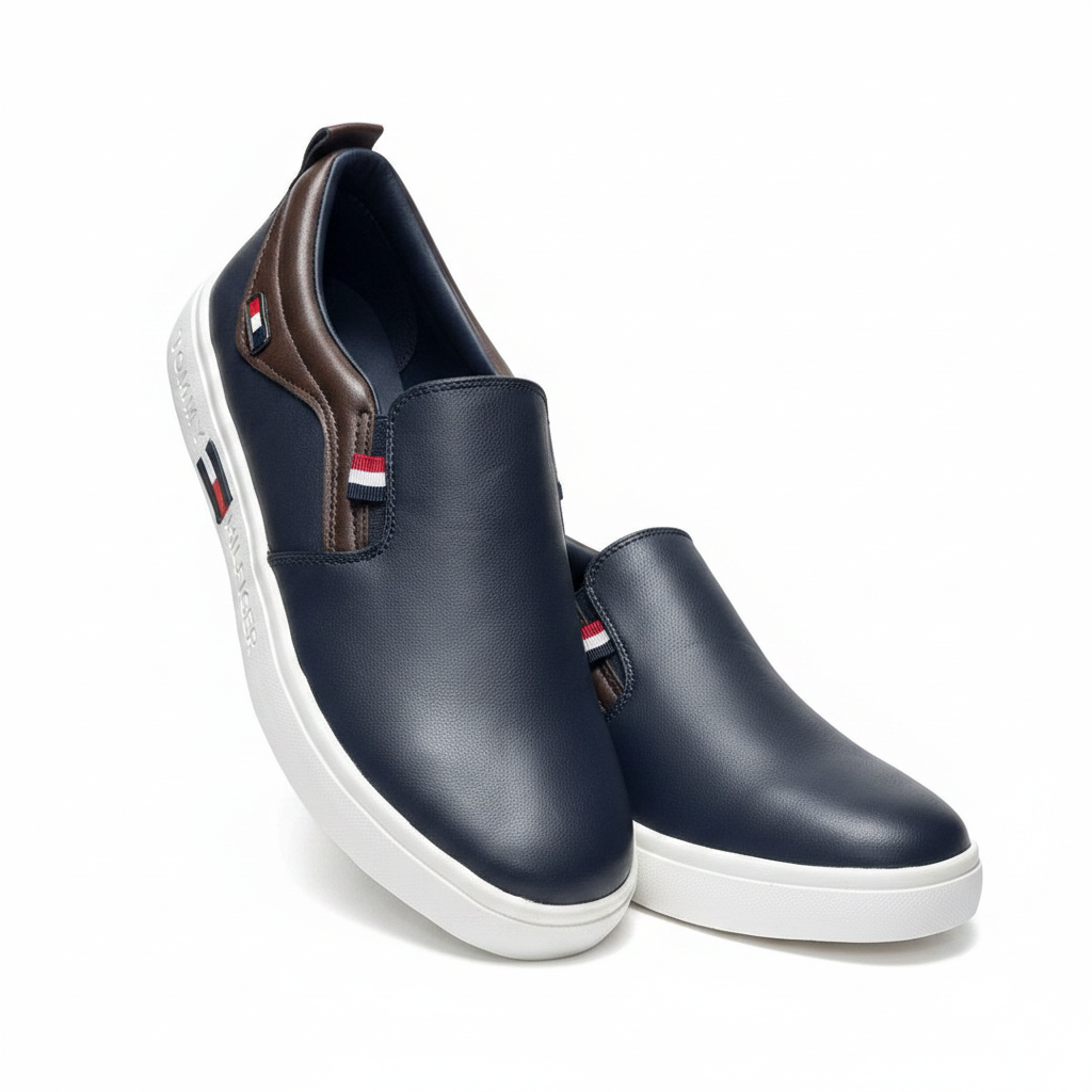 Tommy Hilfiger Men's Navy Slip-On Sneaker – Ghost Mannequin