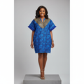 Short Bubu Gown – Model Shot