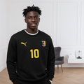 Cameroon No.10 Football Sweatshirt – Model Shot