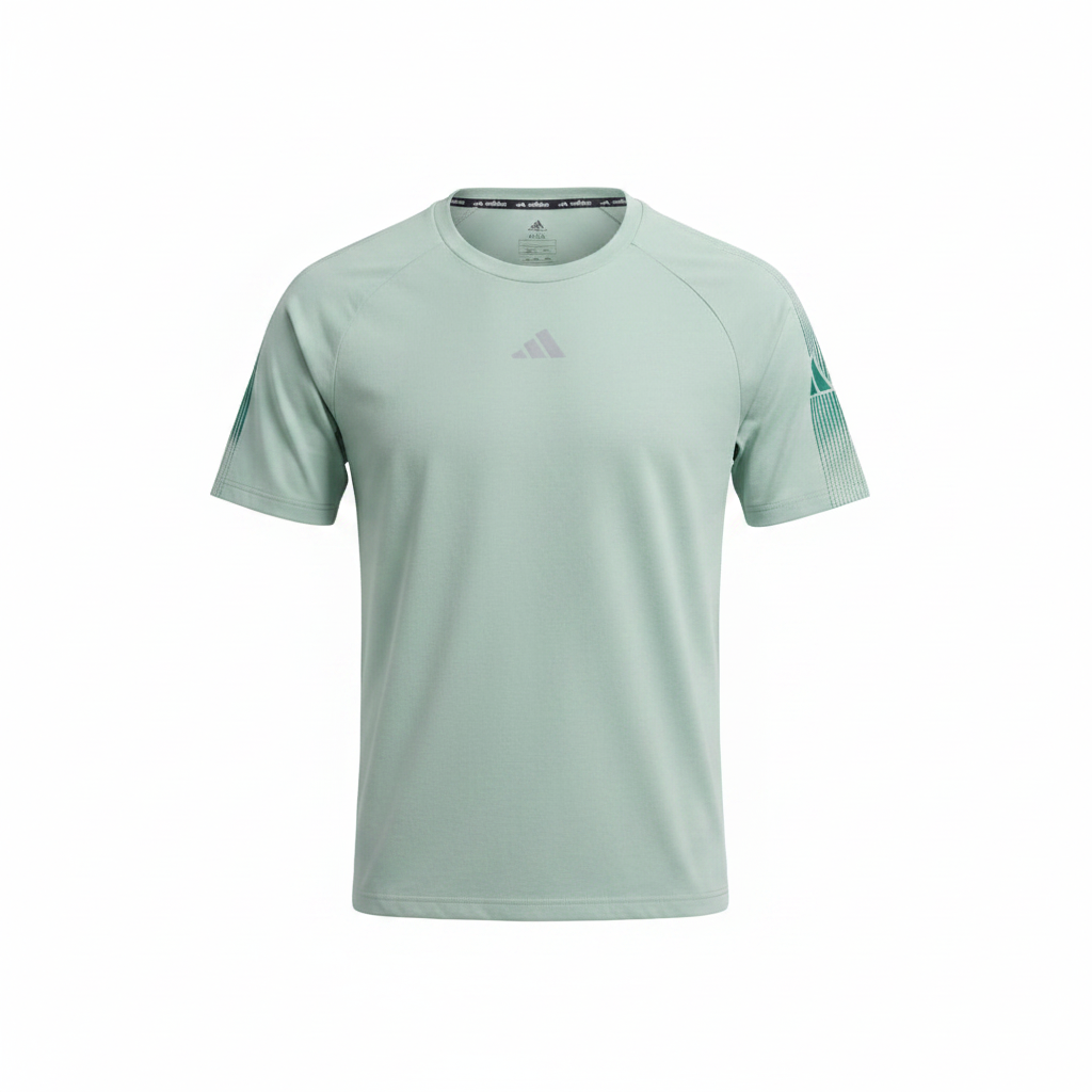Adidas Three-Stripe Crew Neck Tee Mint Green – Ghost Mannequin