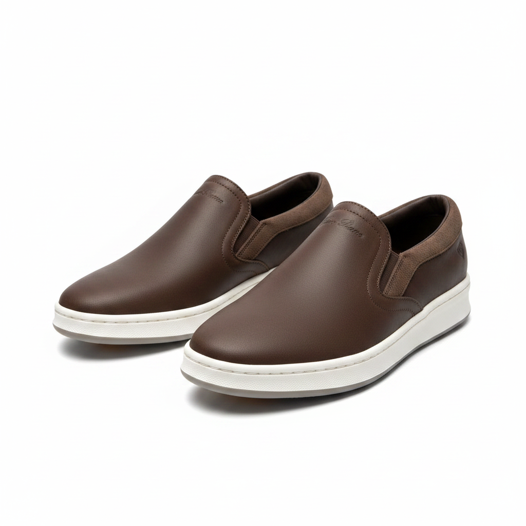 Men's Brown Nubuck Slip-On Loafer – Ghost Mannequin