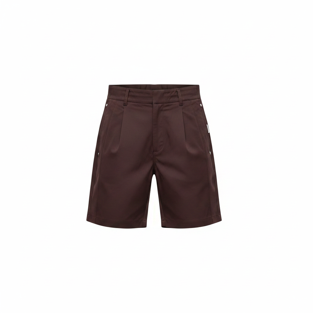 Men's Zip-Pocket Cargo Shorts – Ghost Mannequin Burgundy