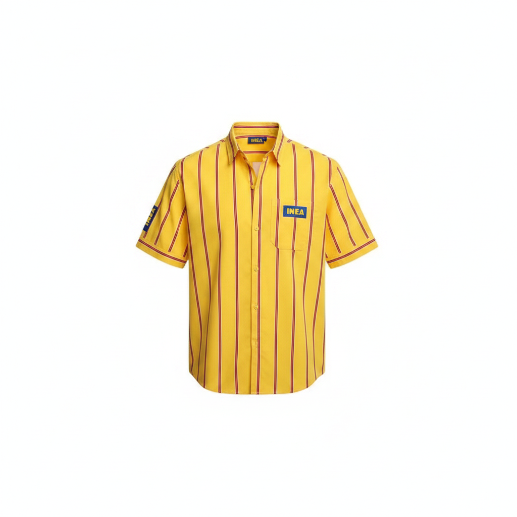 Men's Luxury Casual Shirt - Ghost Mannequin Front View