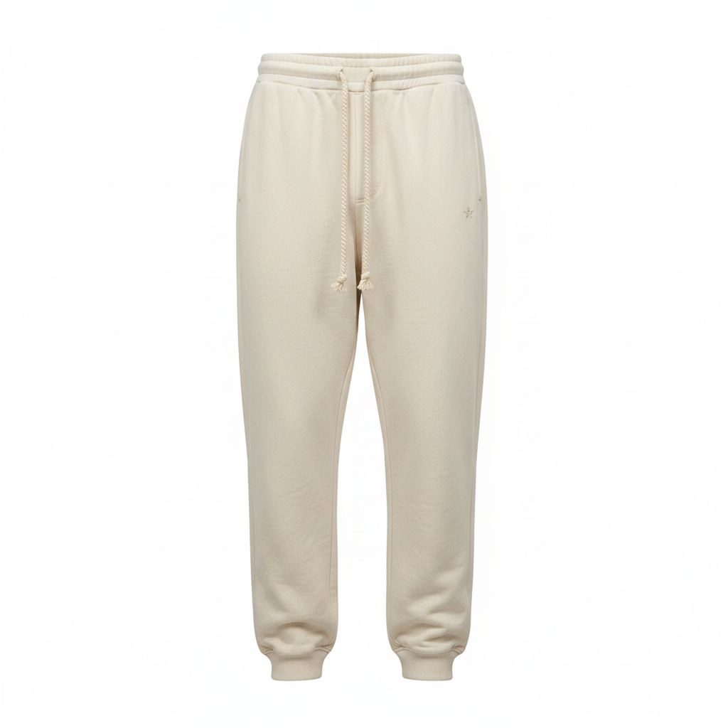 Men's Relaxed Jogger Sweatpants – Ghost Mannequin Cream