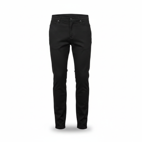 Unisex Slim Chino Trousers – Ghost Mannequin Black
