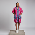 Short Bubu Gown – Model Shot