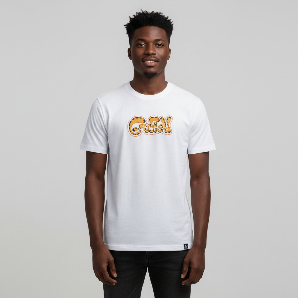 Garfield Graphic Tee – Front Model
