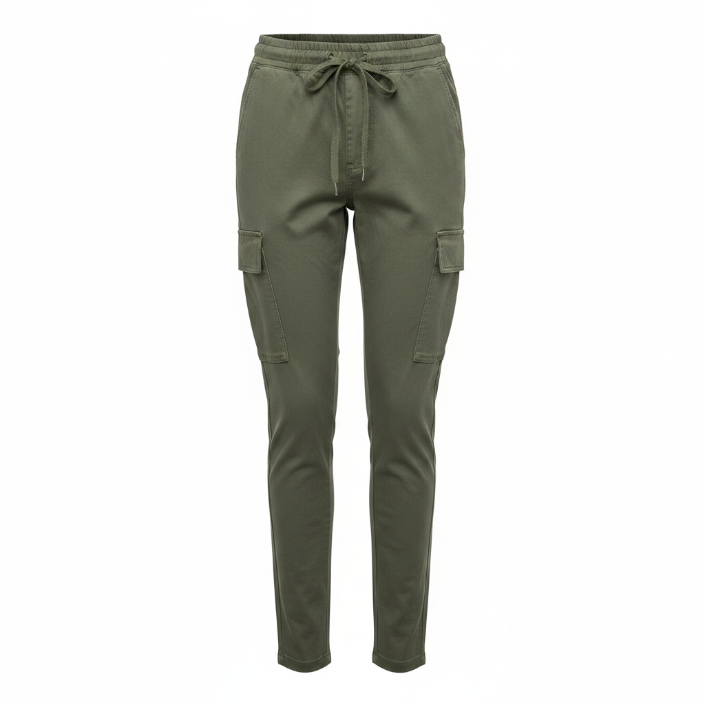 Calvin Klein Slim Cargo Pants – Olive Ghost Mannequin