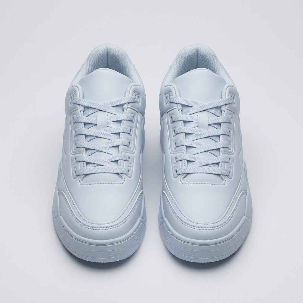 Generated pale blue-grey sneaker pair catalog view
