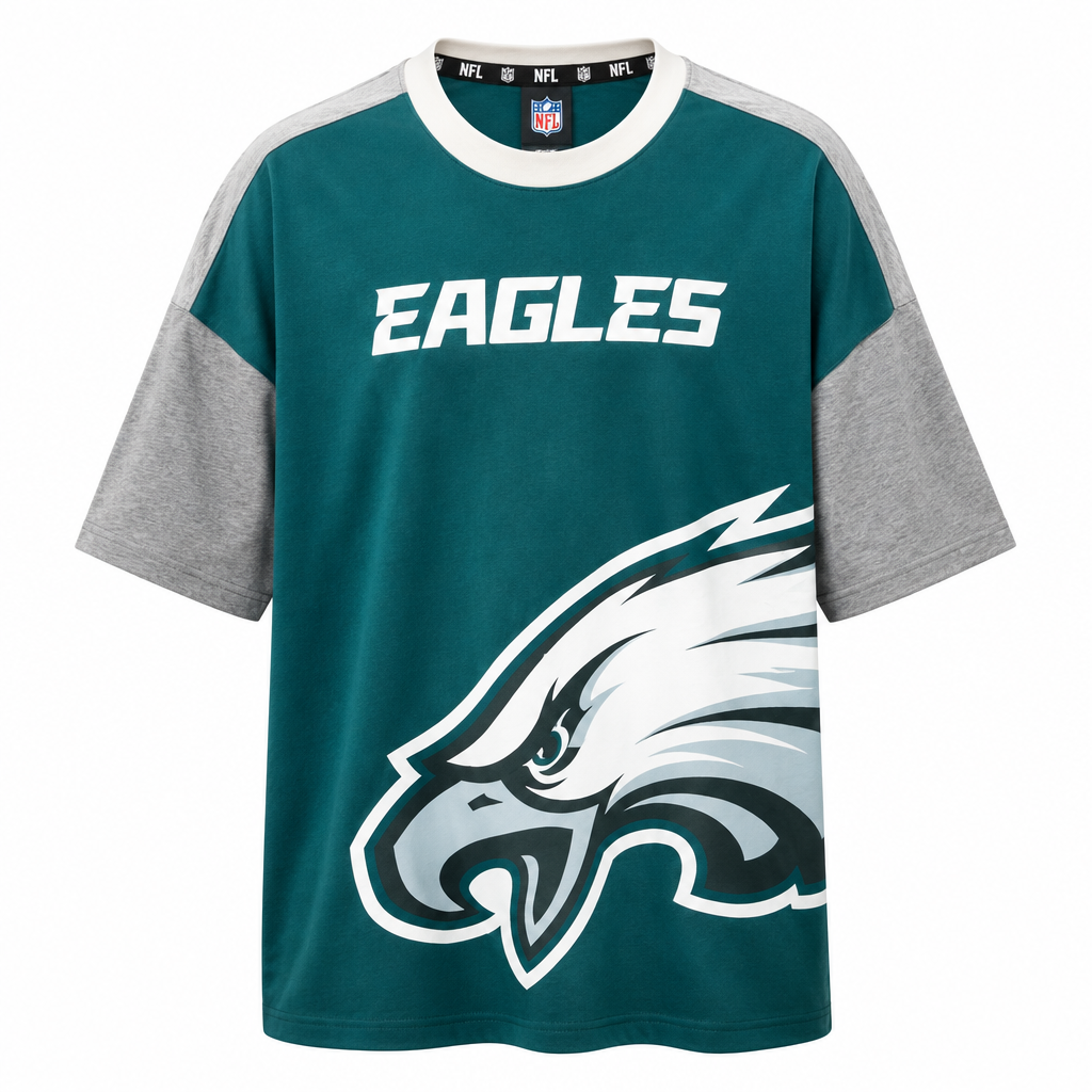 Eagles NFL Graphic Jersey Tee Midnight Green – Catalog Shot