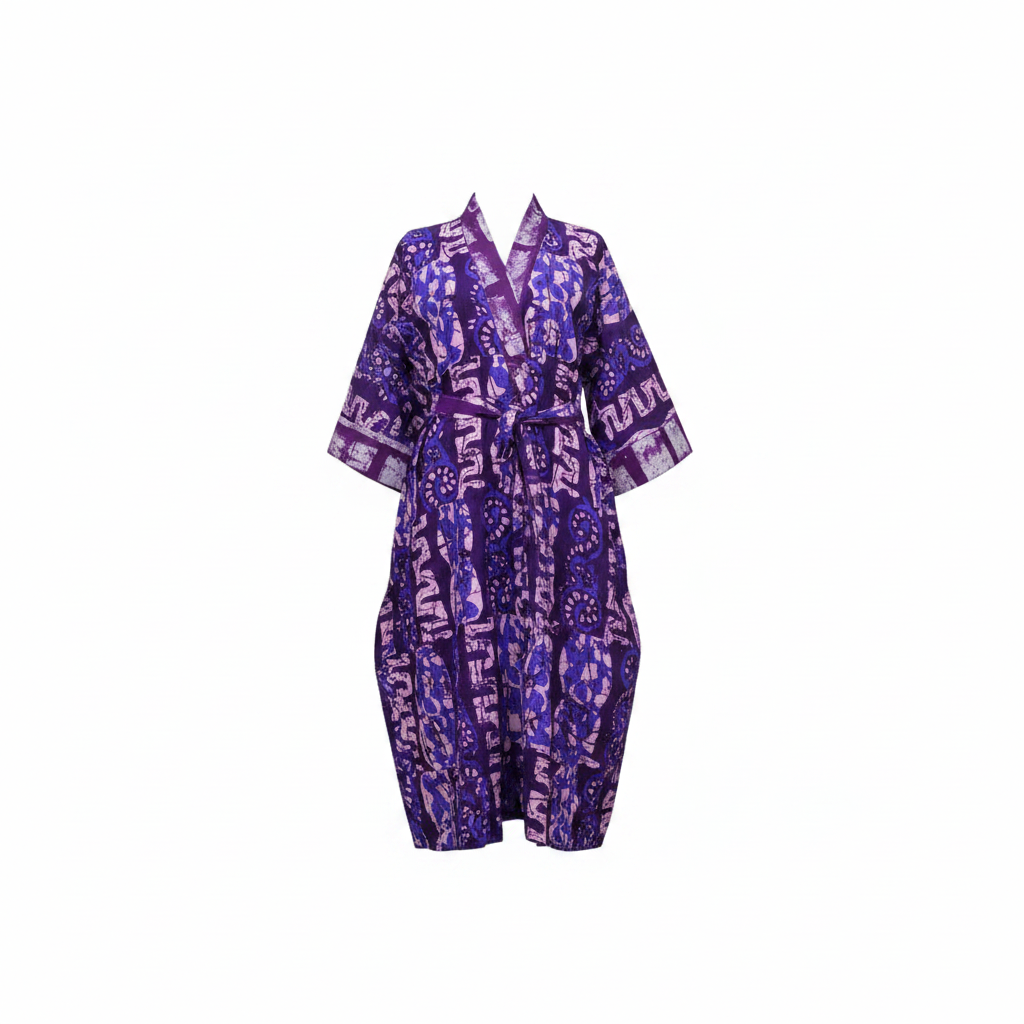 Three-Quarter Bubu Gown – Ghost Mannequin