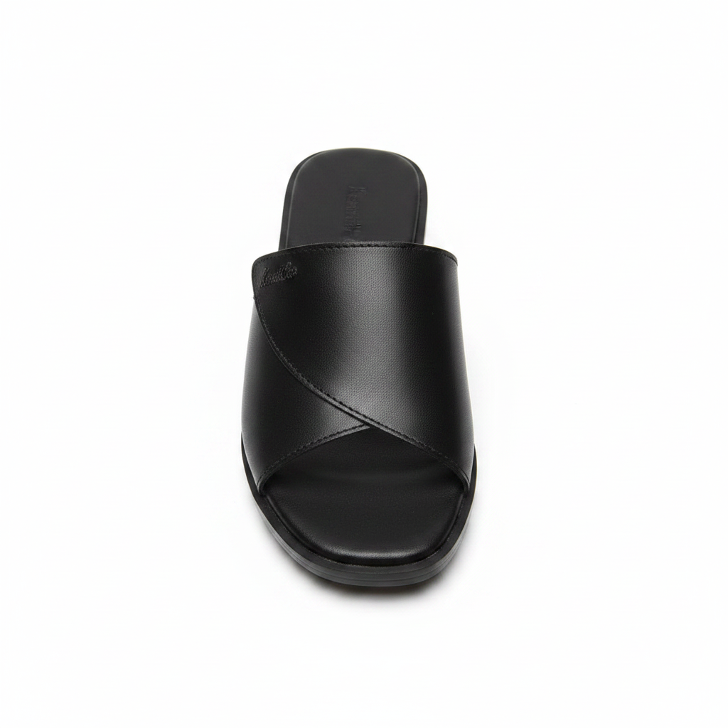Kenneth Cole WD2515 Wedge Mule - Black - Ghost Mannequin
