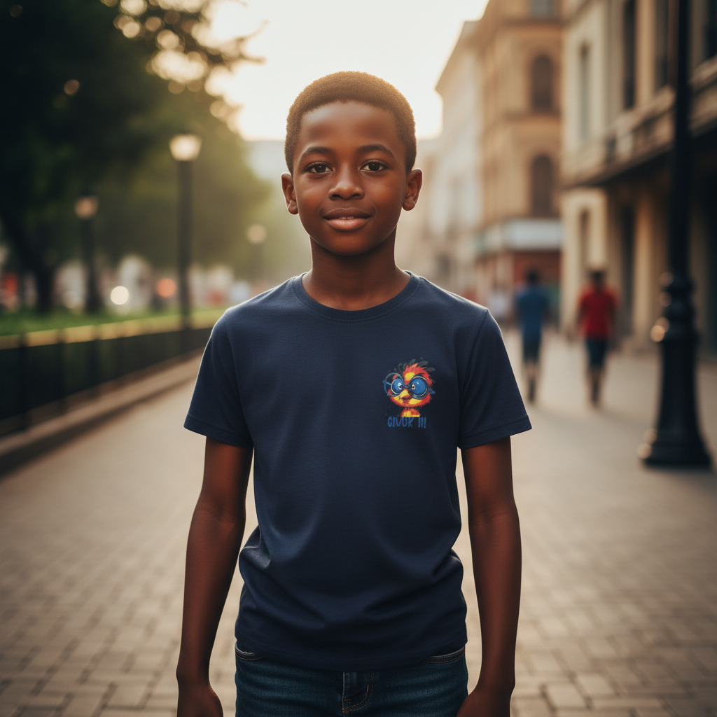 Cluck It! Graphic Tee – Model shot