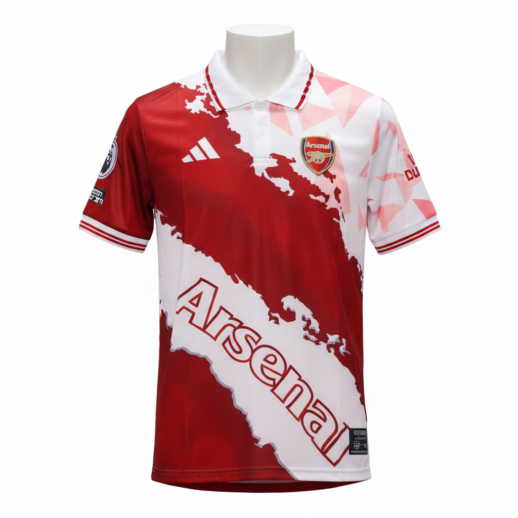 Arsenal x Adidas Special Edition Football Jersey – Catalog Shot