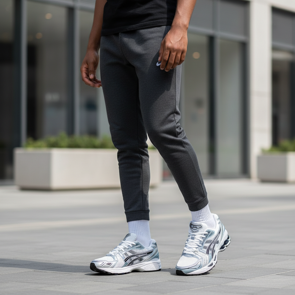 ASICS Gel-Kayano 14 White Silver - Model Shot