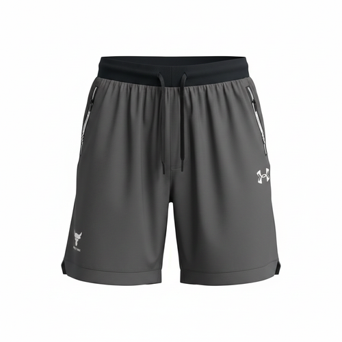 Charcoal Woven Training Shorts - Ghost Mannequin