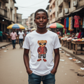Cool Bear Graphic Tee - Model Shot