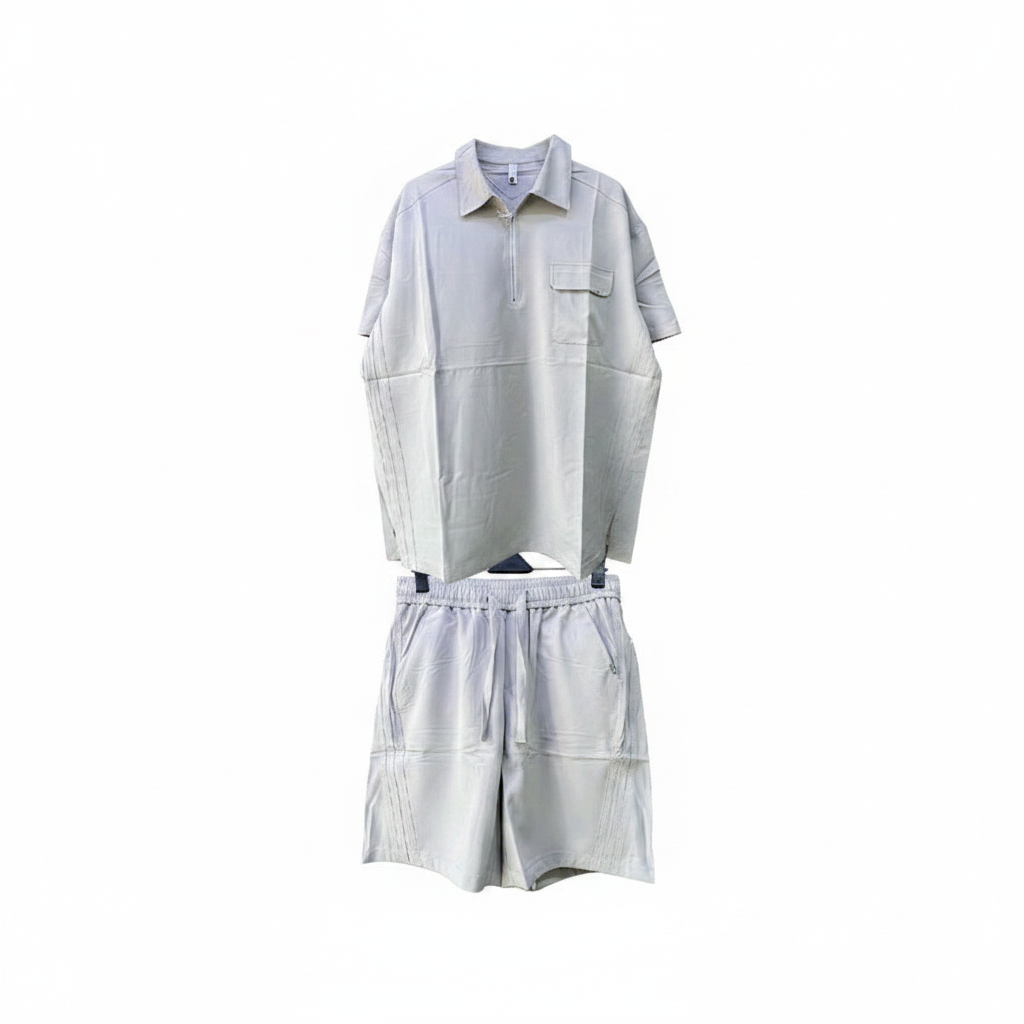 Stone Panel Polo Set – Ghost Mannequin