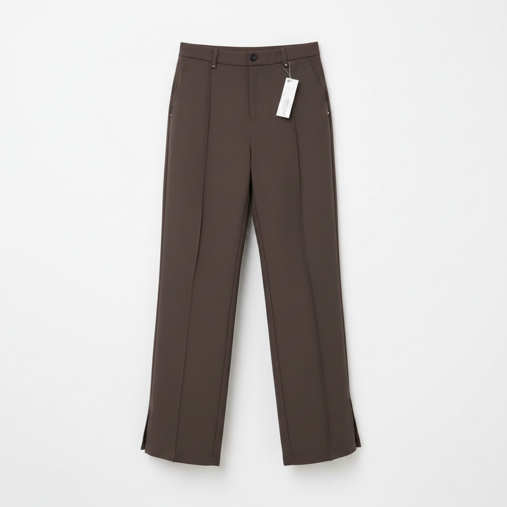 Chukmore Brown Wide-Leg Palazzo Trousers - Ghost Mannequin