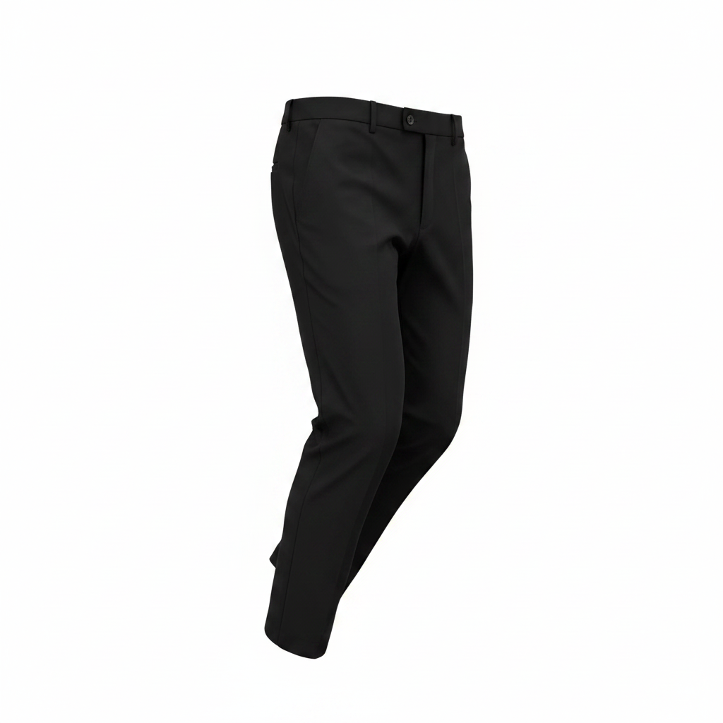 Ghost mannequin – Chu-Lady Black Slim Tailored Trouser