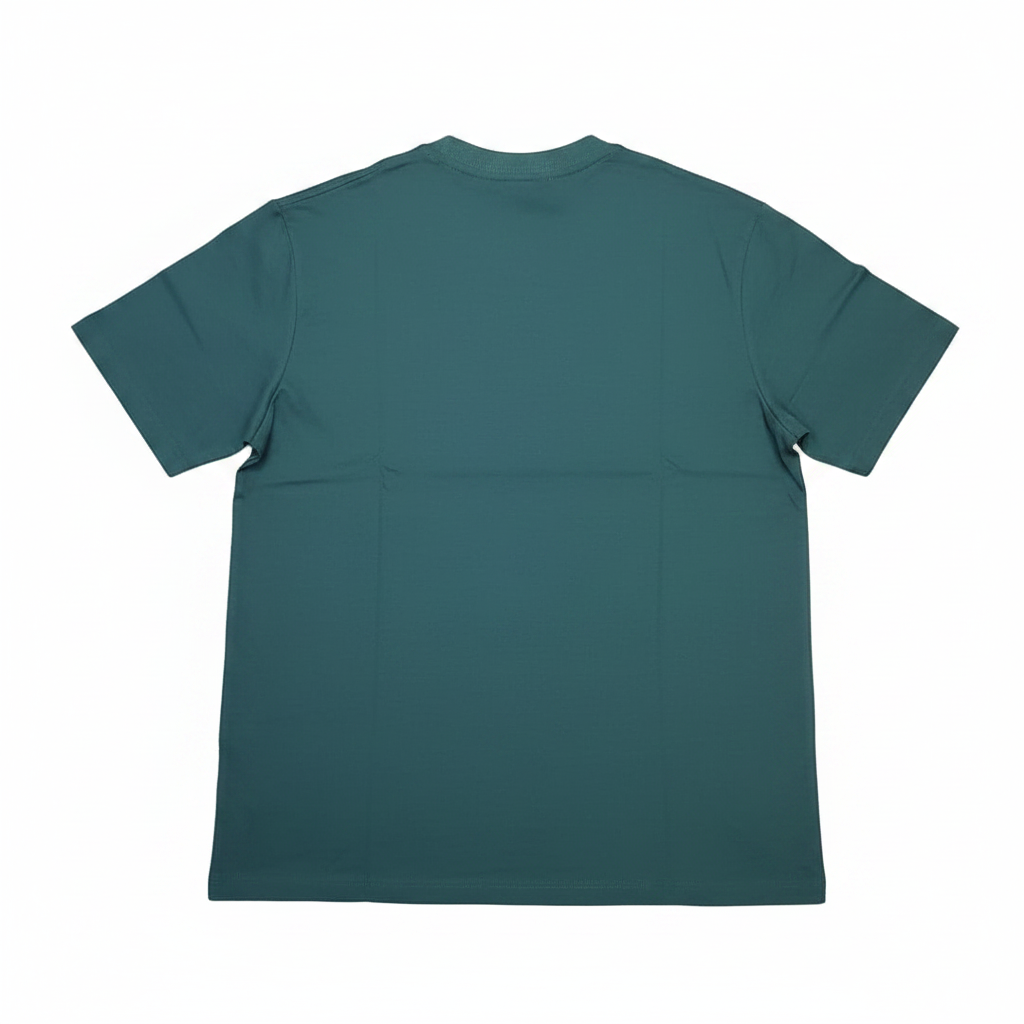 Green DOG Drienandius Laurel Wreath Crest Short-Sleeved Shirt - Ghost Mannequin Back