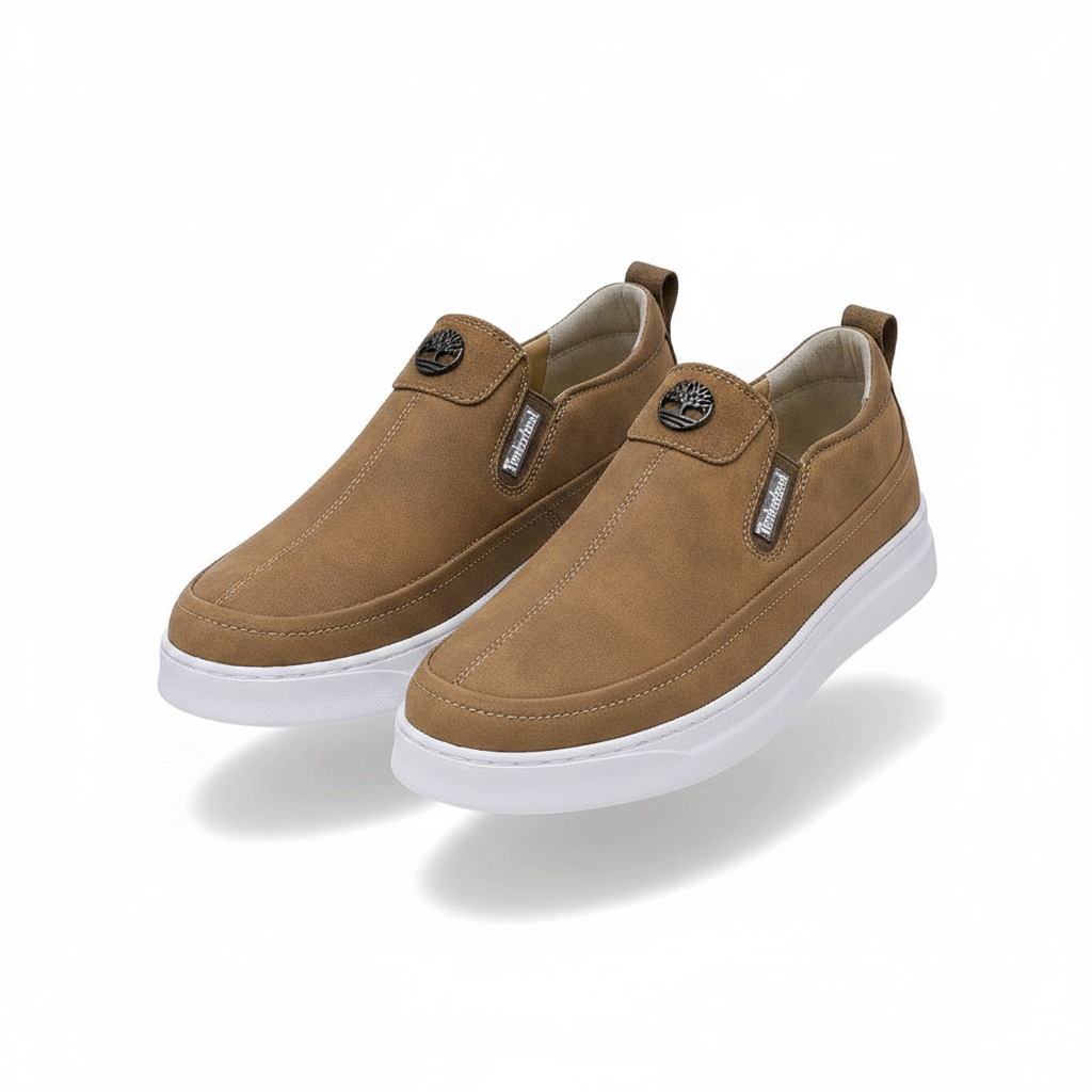 Timberland Wheat Suede Slip-On Sneaker - Ghost Mannequin
