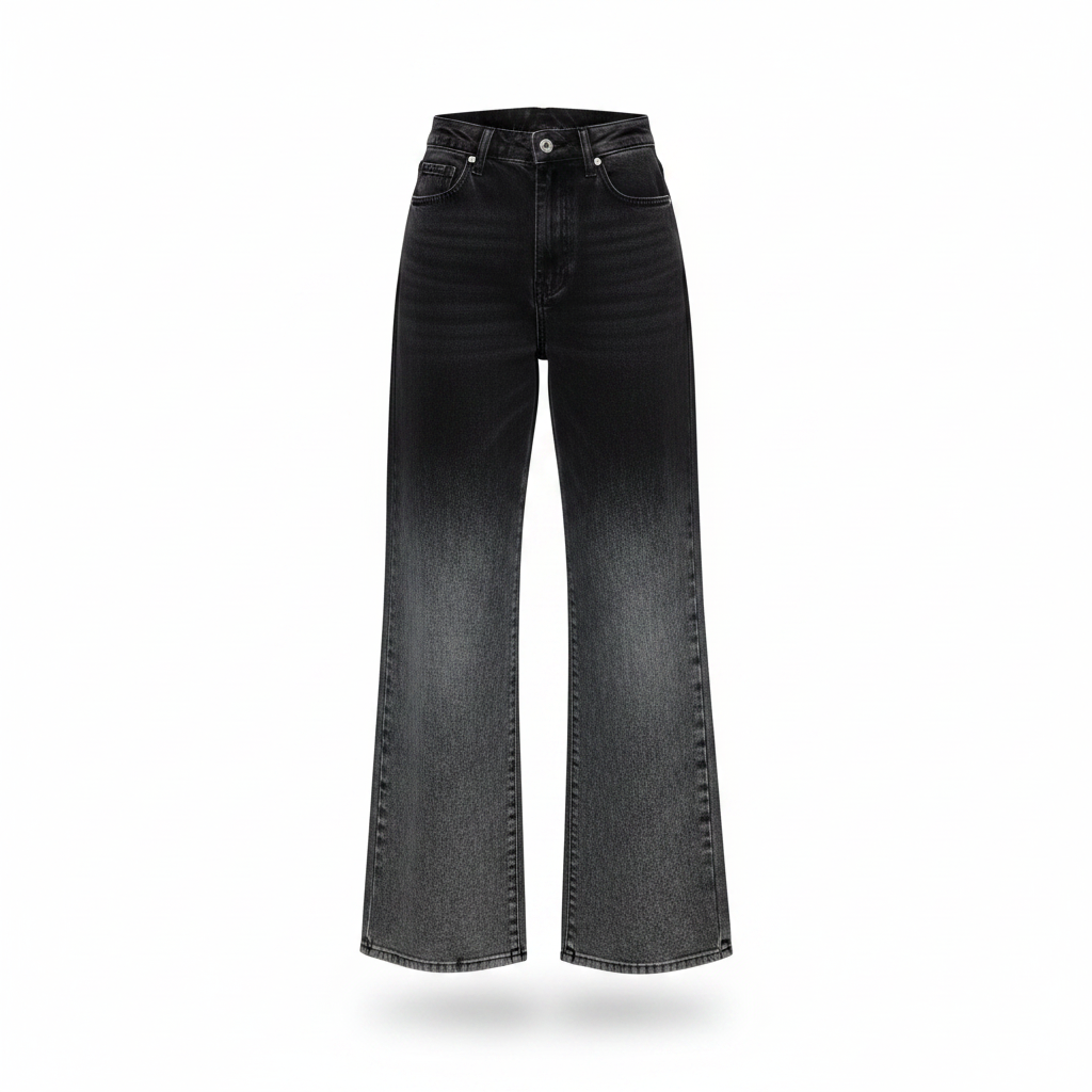Women's Two-Tone Denim Jeans — Ghost Mannequin