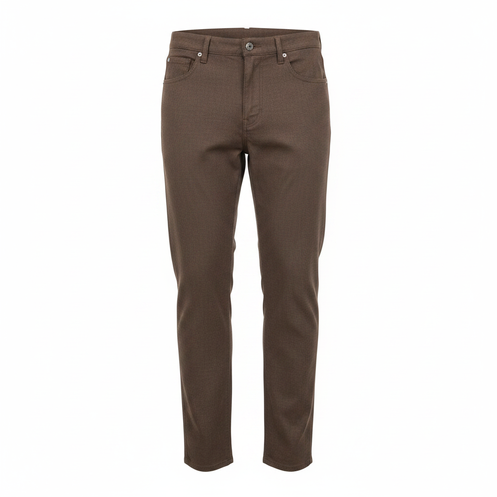Men's Slim Trousers – Ghost Mannequin Brown