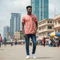 Blueprint Graphic Tee - Model Shot