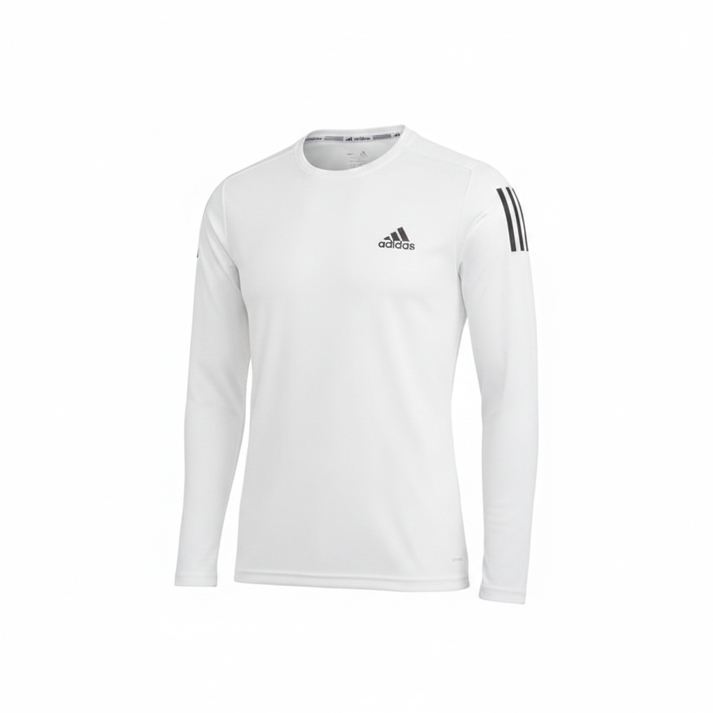Men's White Long-Sleeve Athletic Performance Shirt – Ghost Mannequin