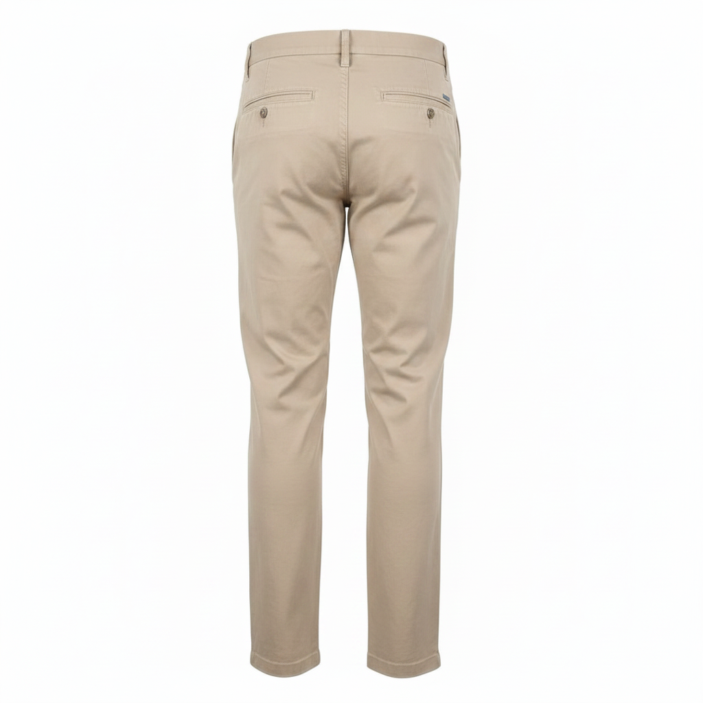 Dockers Chino Trousers Stone - Ghost Mannequin Back