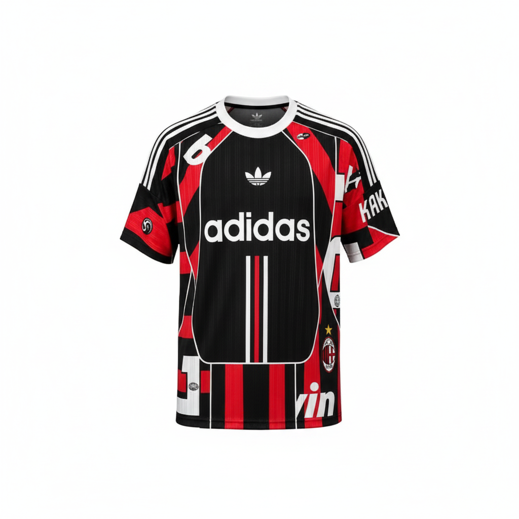 Men's Retro Football Jersey - Ghost Mannequin