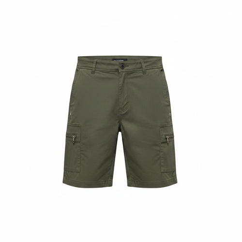 Men's Zip-Pocket Cargo Shorts – Ghost Mannequin Olive