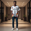 Germany x Adidas Originals Matthäus Tribute Jersey – Model Shot