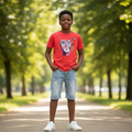 Boys Pop Art Graphic Tee - Model Shot