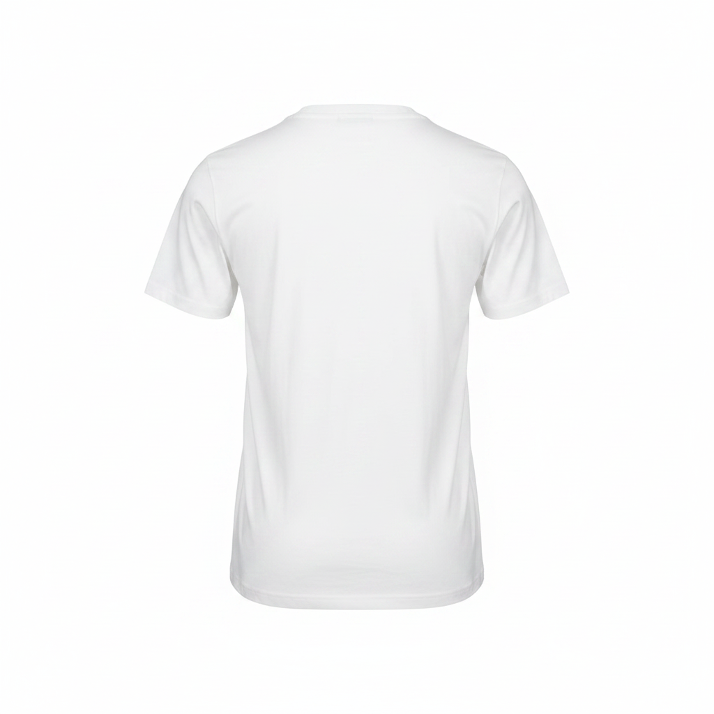 Ghost Mannequin Back – White Paisley Panel Crapo Top