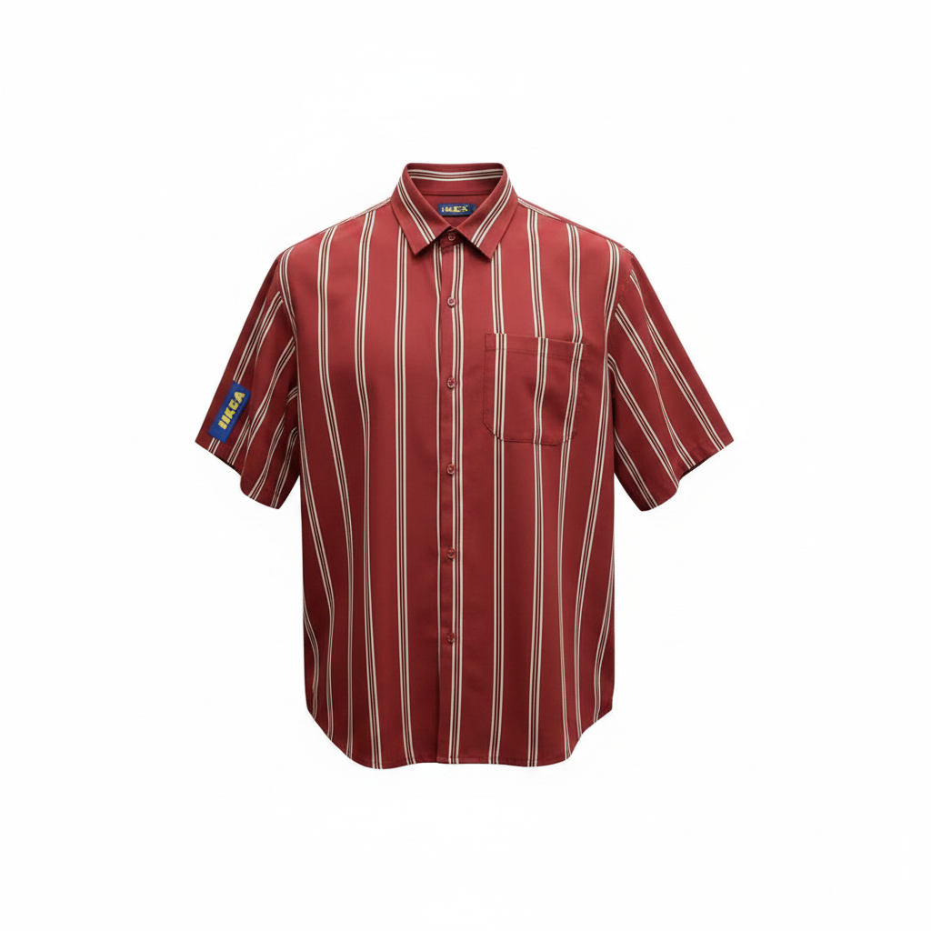 INEA Red Shirt – Ghost Mannequin