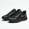 Invisible-support black and grey sneakers