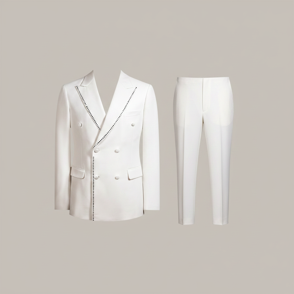 Jacket + Trousers Side by Side
