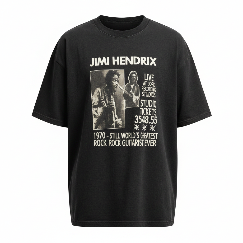 Jimi Hendrix Tee – Ghost Front