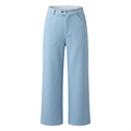 Light-blue trousers ghost mannequin