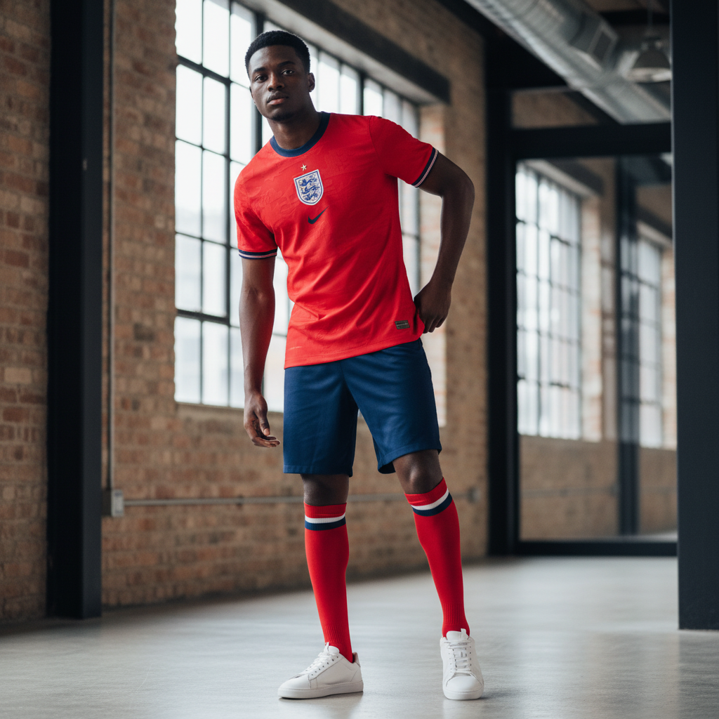 Men's Red Away Football Jersey | 2026/27