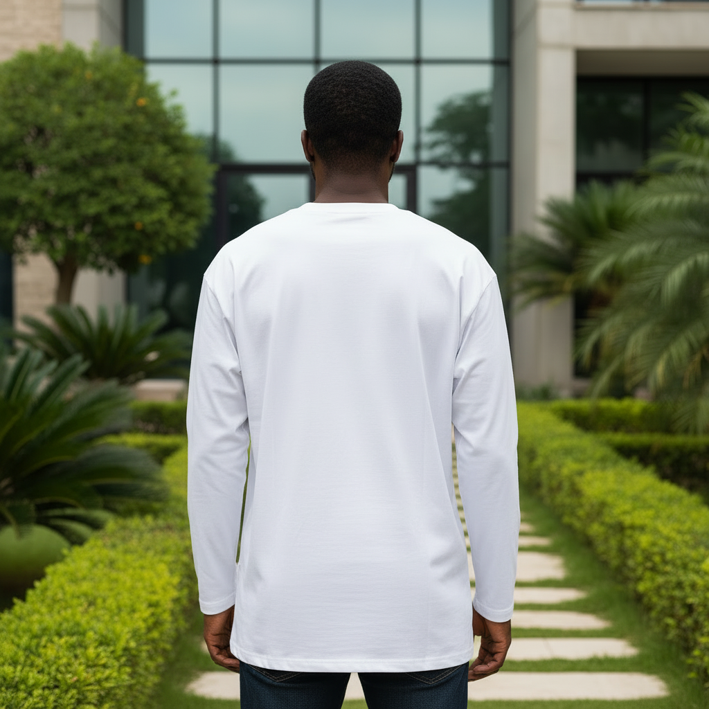Model Back View