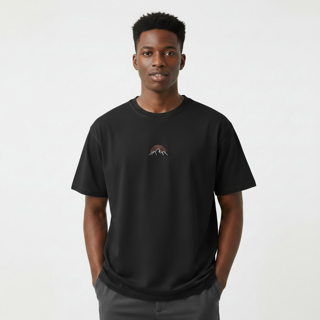 Charcoal Mountain Graphic Tee