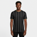 Charcoal Jacquard Stripe Tee